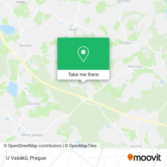 Карта U Vašáků
