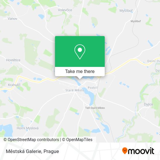 Městská Galerie map