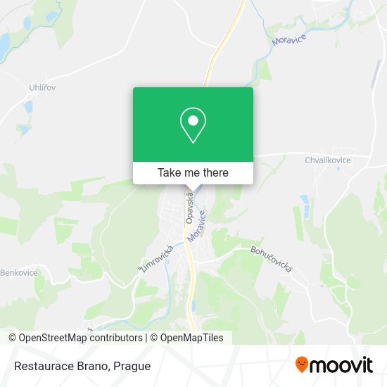 Карта Restaurace Brano