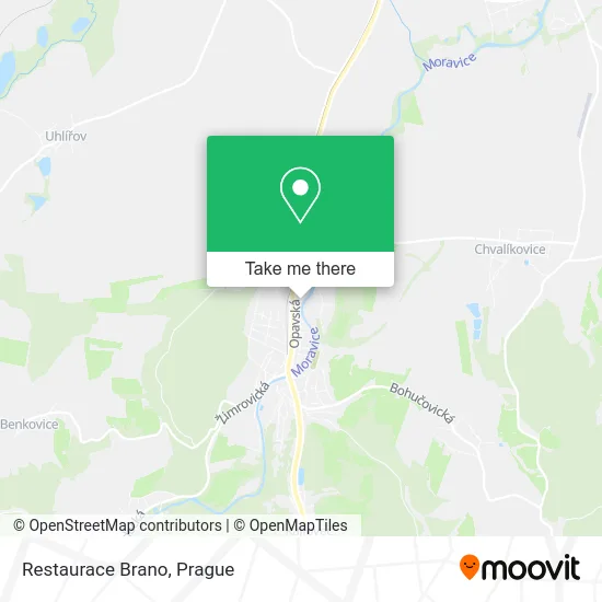 Карта Restaurace Brano