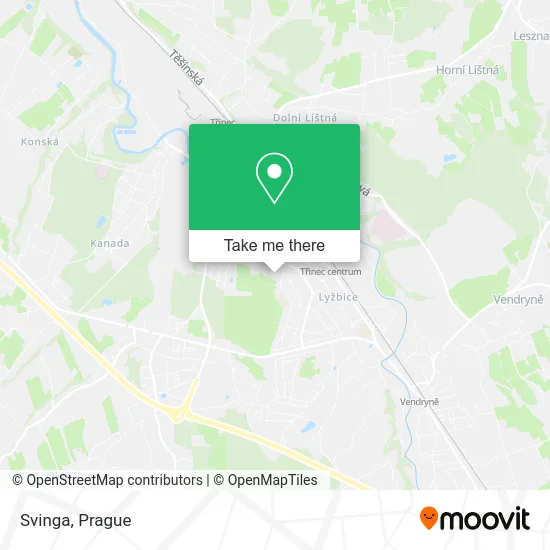 Карта Svinga
