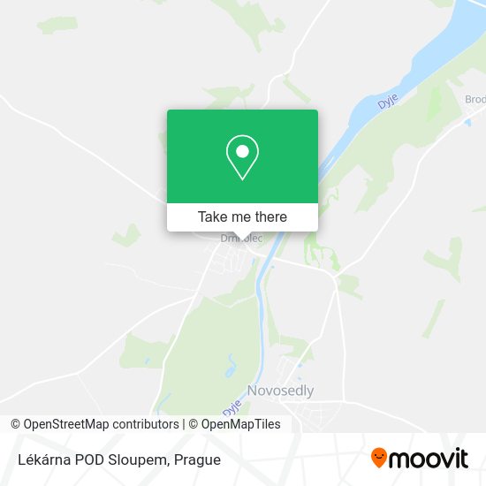 Lékárna POD Sloupem map