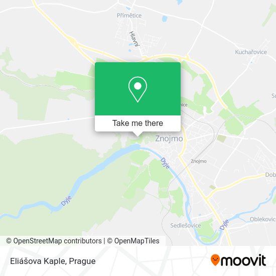 Eliášova Kaple map