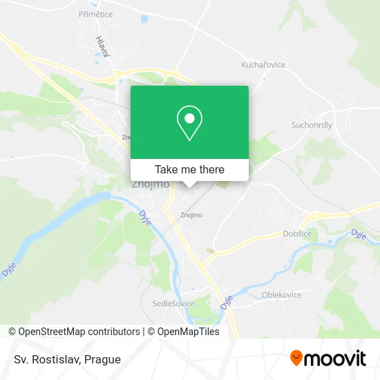Карта Sv. Rostislav