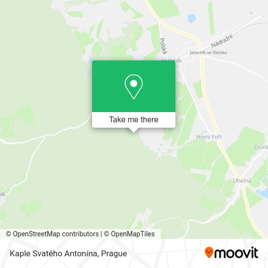 Kaple Svatého Antonína map