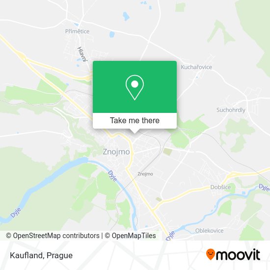 Kaufland map