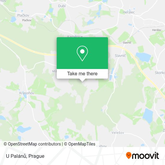 Карта U Palánů