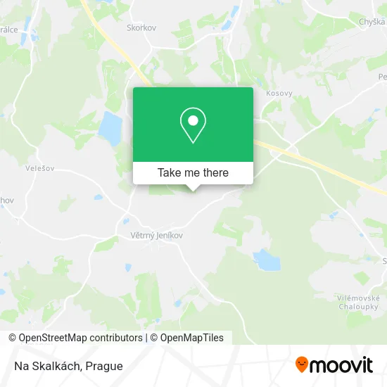 Карта Na Skalkách