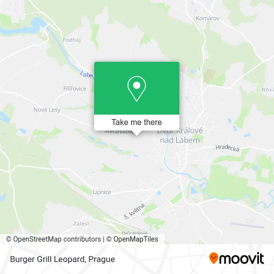 Карта Burger Grill Leopard