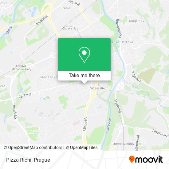 Pizza Richi map