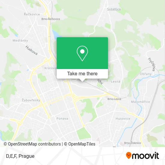 Карта D,E,F