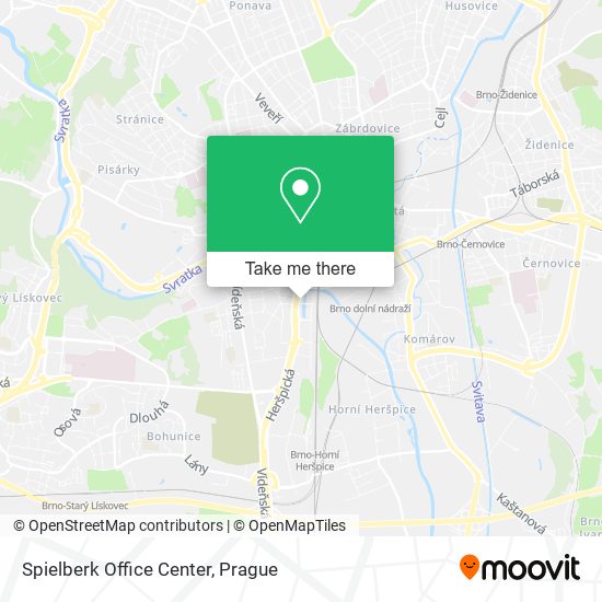 Spielberk Office Center map