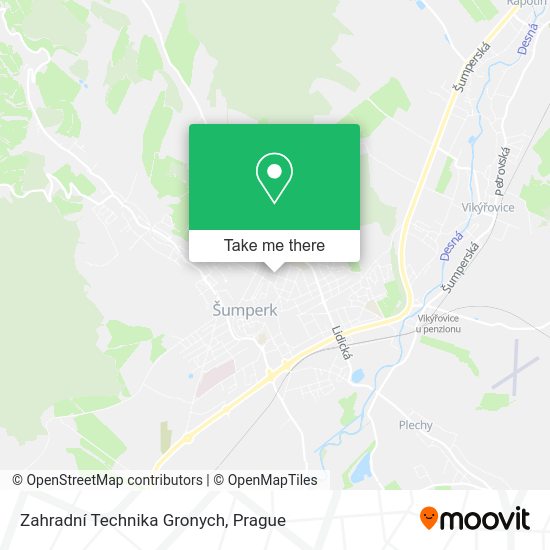 Zahradní Technika Gronych map