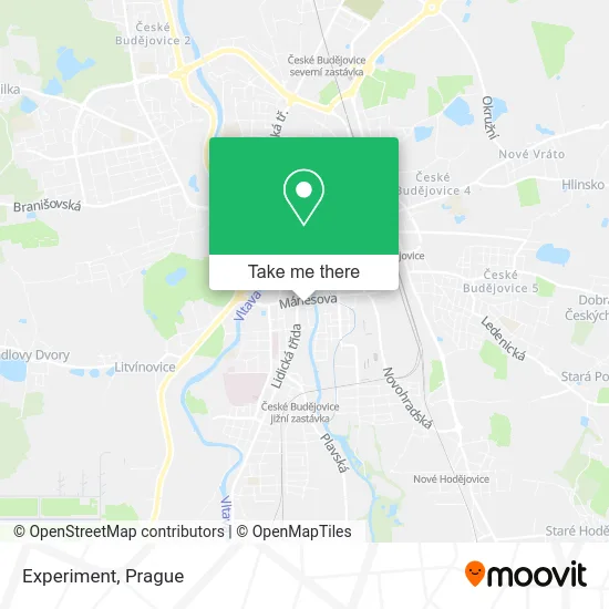 Experiment map