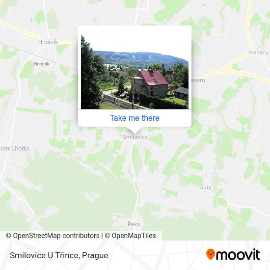Smilovice U Třince map