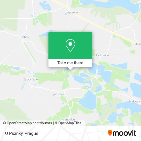 Карта U Picinky