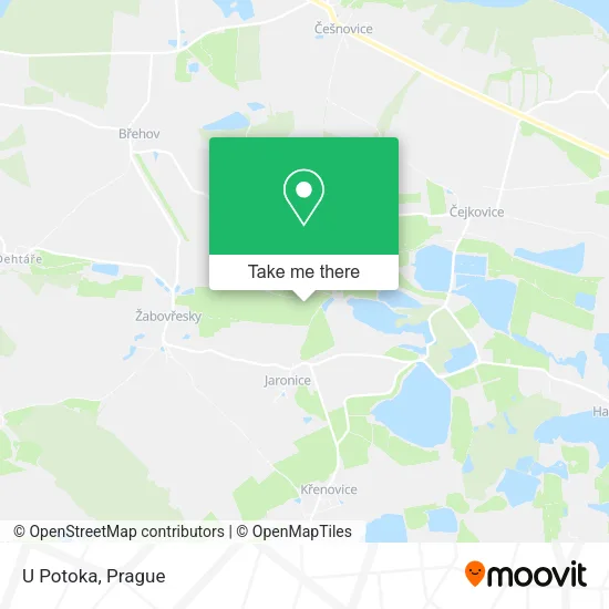 Карта U Potoka