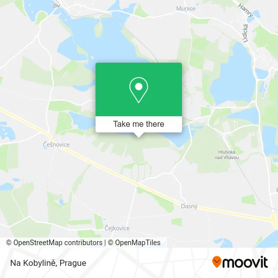 Карта Na Kobylině
