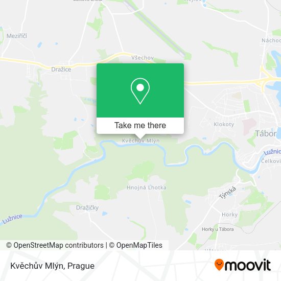 Kvěchův Mlýn map