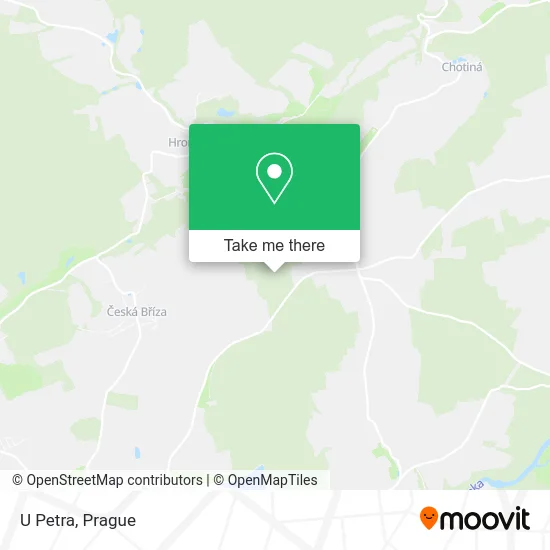 Карта U Petra