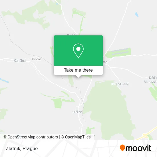 Карта Zlatník