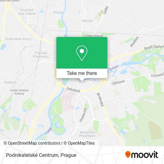 Podnikatelské Centrum map
