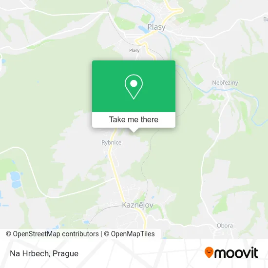 Карта Na Hrbech