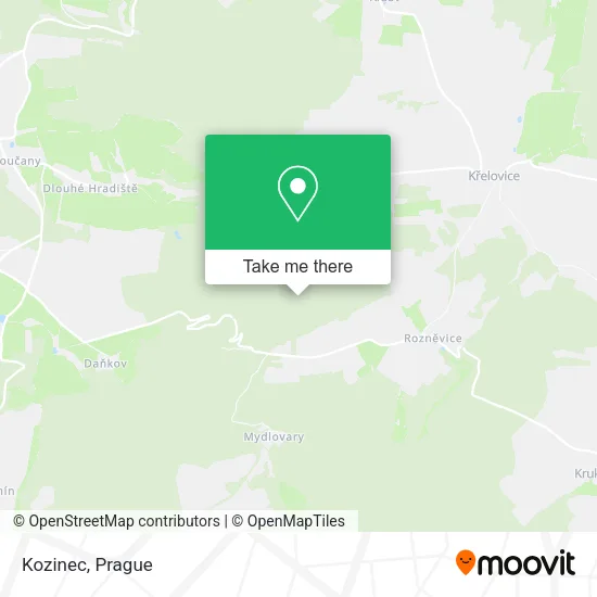Карта Kozinec