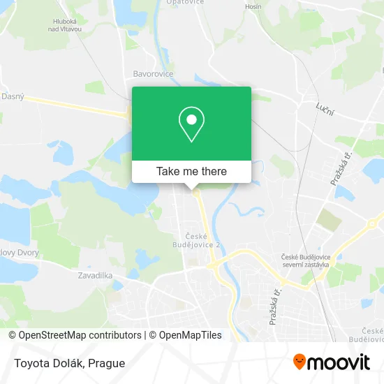 Карта Toyota Dolák