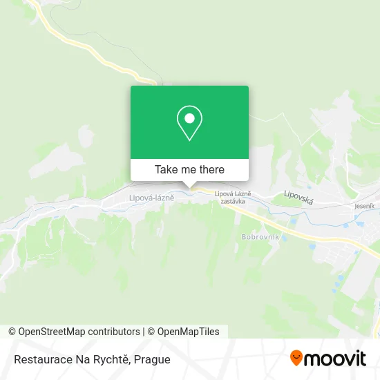Карта Restaurace Na Rychtě