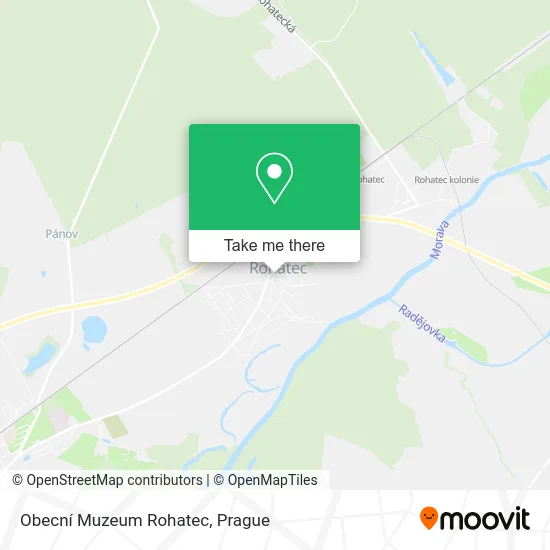 Карта Obecní Muzeum Rohatec