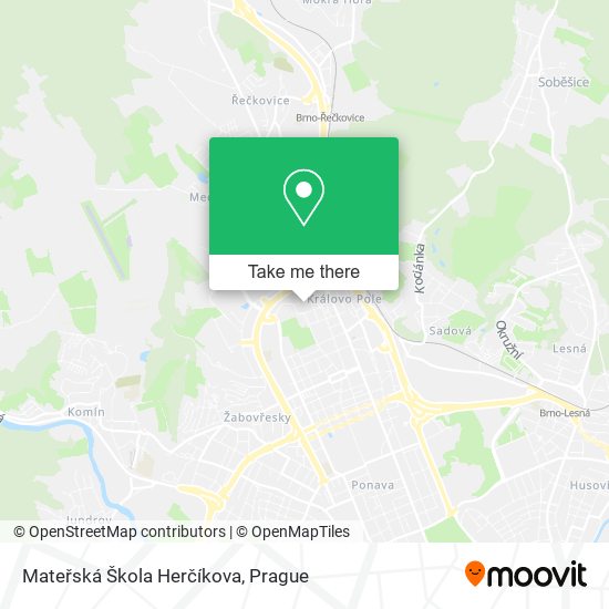 Mateřská Škola Herčíkova map