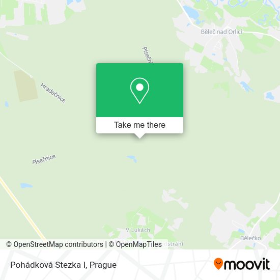 Карта Pohádková Stezka I