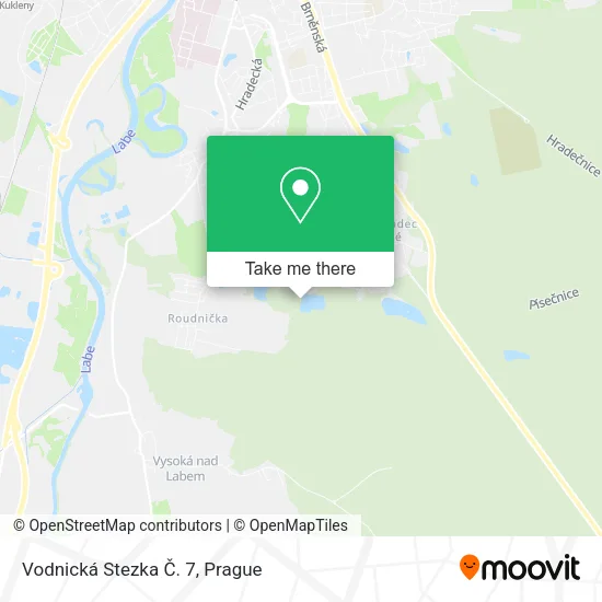 Карта Vodnická Stezka Č. 7