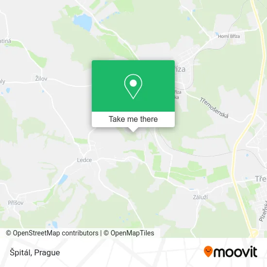 Карта Špitál