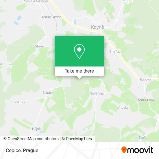 Карта Čepice