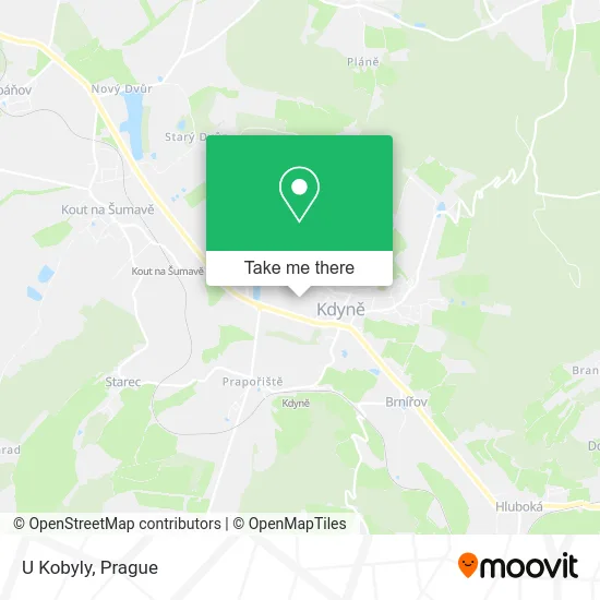 Карта U Kobyly