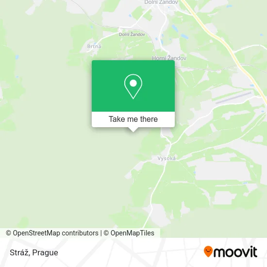 Карта Stráž