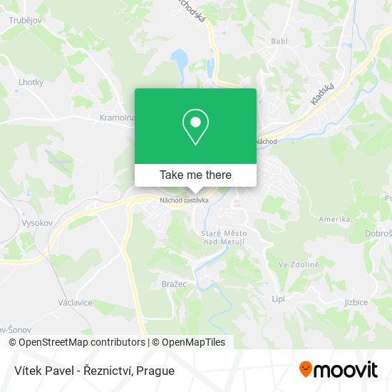 Vítek Pavel - Řeznictví map
