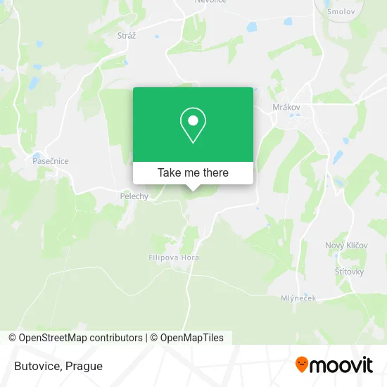 Карта Butovice