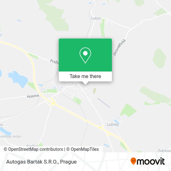Autogas Barták S.R.O. map