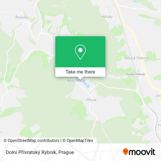 Dolní Přívratský Rybník map