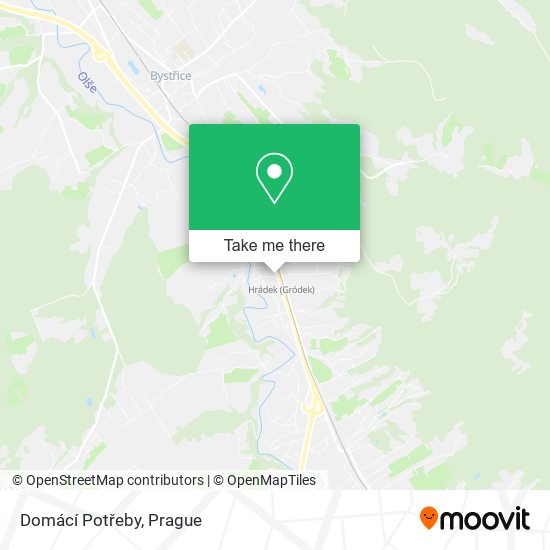 Domácí Potřeby map