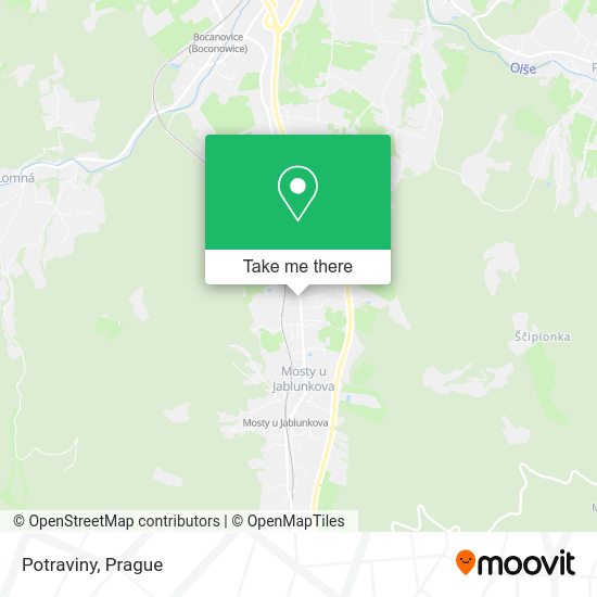 Карта Potraviny
