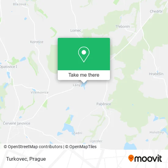 Карта Turkovec