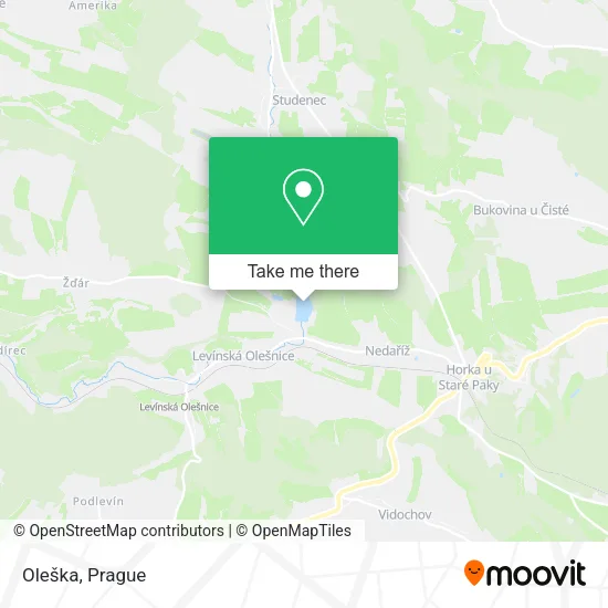 Карта Oleška