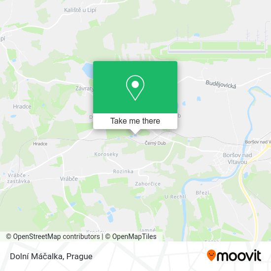 Dolní Máčalka map