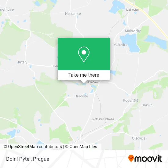 Карта Dolní Pytel