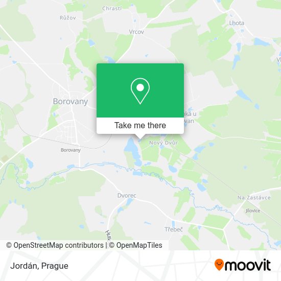 Карта Jordán