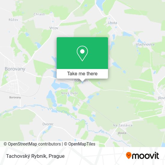 Tachovský Rybník map